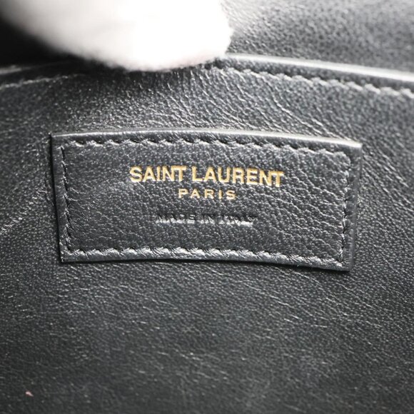 Yves Saint Laurent  Vicky Medium Vertical Quilted Leather Chain Crossbody Bag - Picture 14 of 14